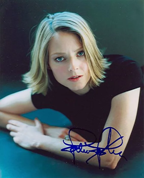 Jodie Foster autograph