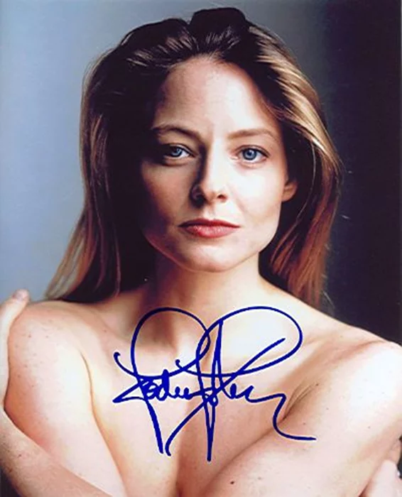 Jodie Foster autograph