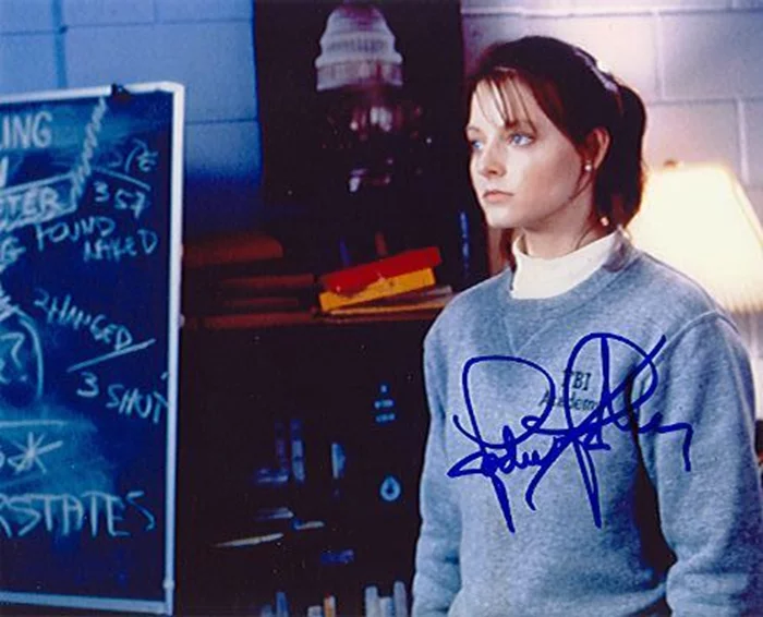 Jodie Foster autograph