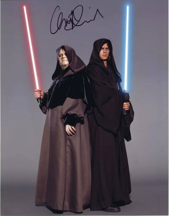 Ian McDiarmid autograph
