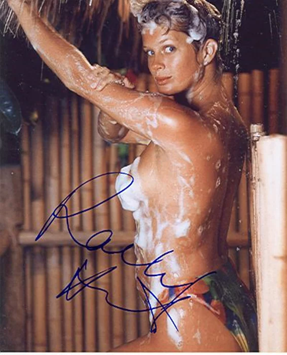 Rachel Hunter autograph