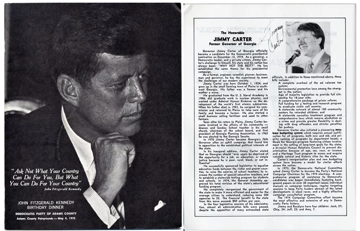 Jimmy Carter autograph