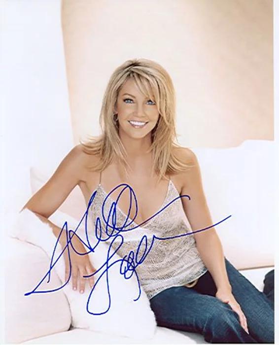 Heather Locklear autograph