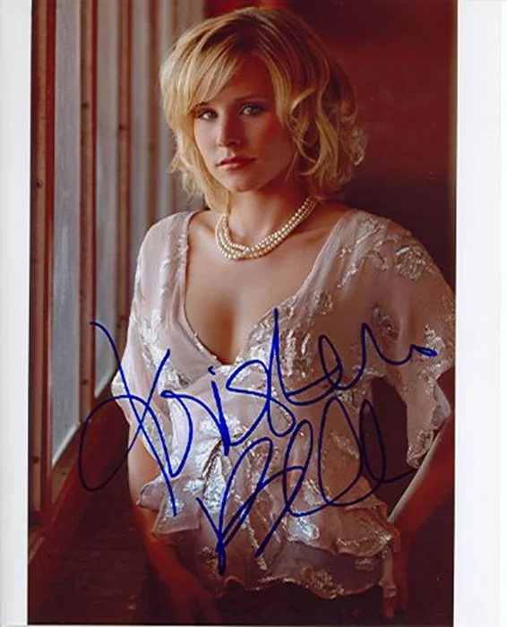 Kristen Bell autograph