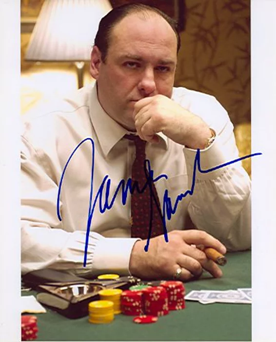 James Gandolfini autograph