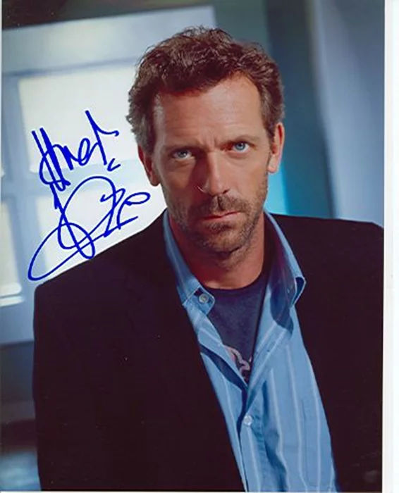 Hugh Laurie autograph