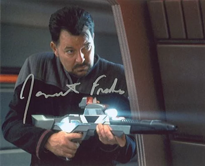 Jonathan Frakes autograph