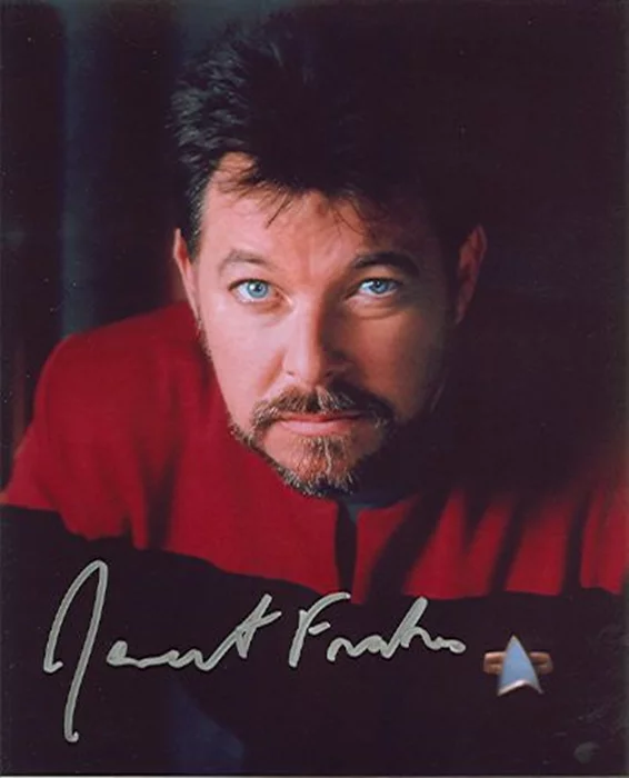 Jonathan Frakes autograph