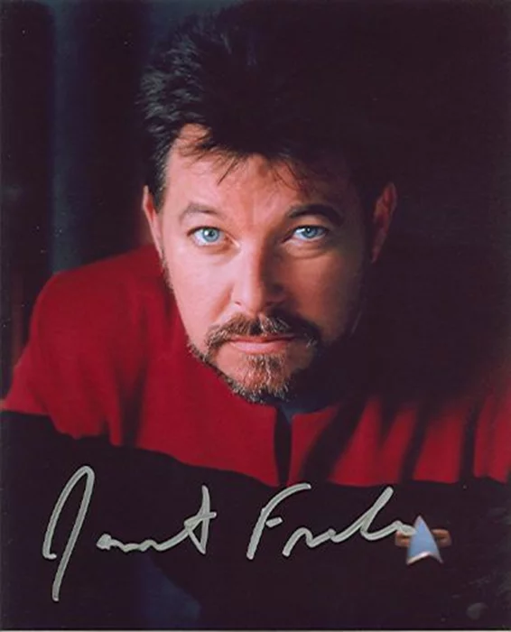 Jonathan Frakes autograph