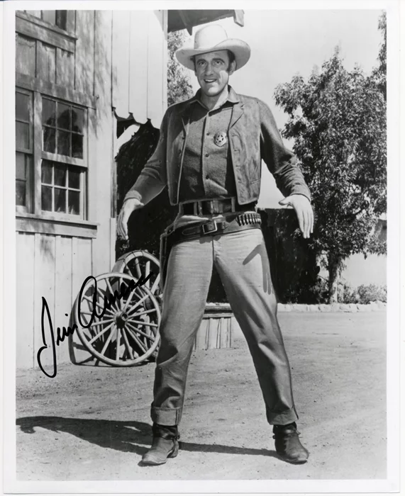 Jim Arness autograph