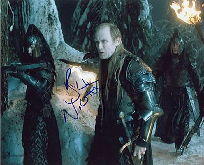 Bill Nighy autograph