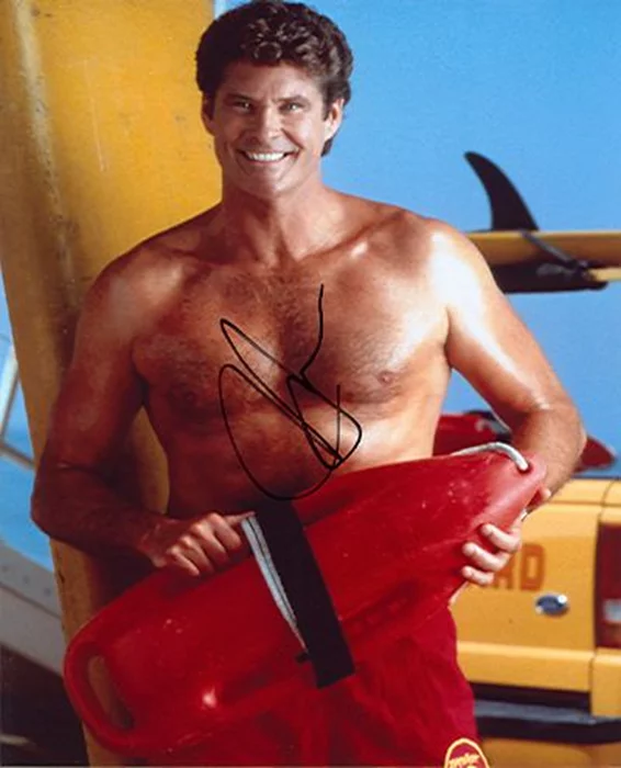 David Hasselhoff autograph