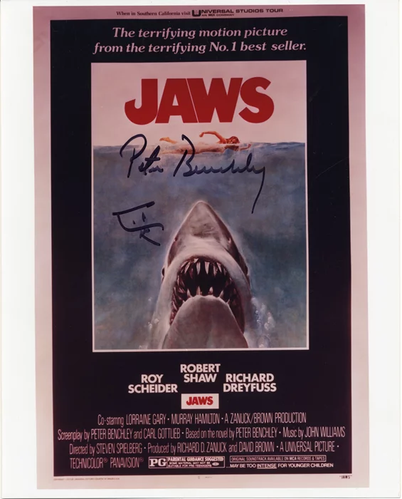 Peter Benchley autograph