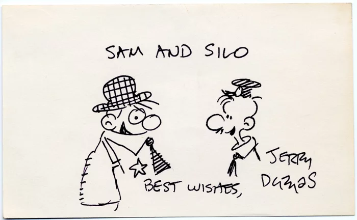 Jerry Dumas autograph