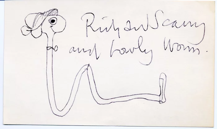 Richard Scarry autograph