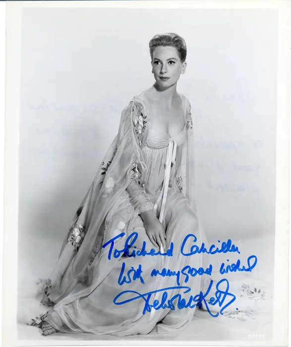 Deborah Kerr autograph