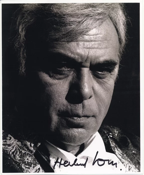 Herbert Lom autograph