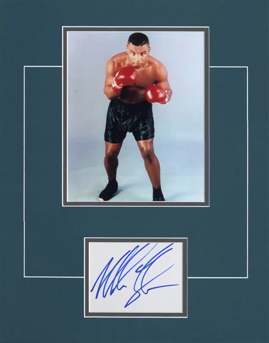 Mike Tyson autograph
