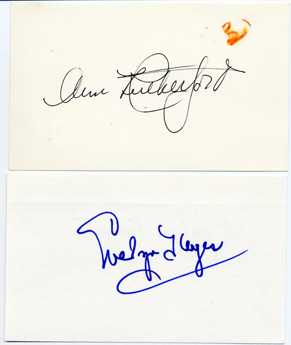 Gone With The Wind autograph