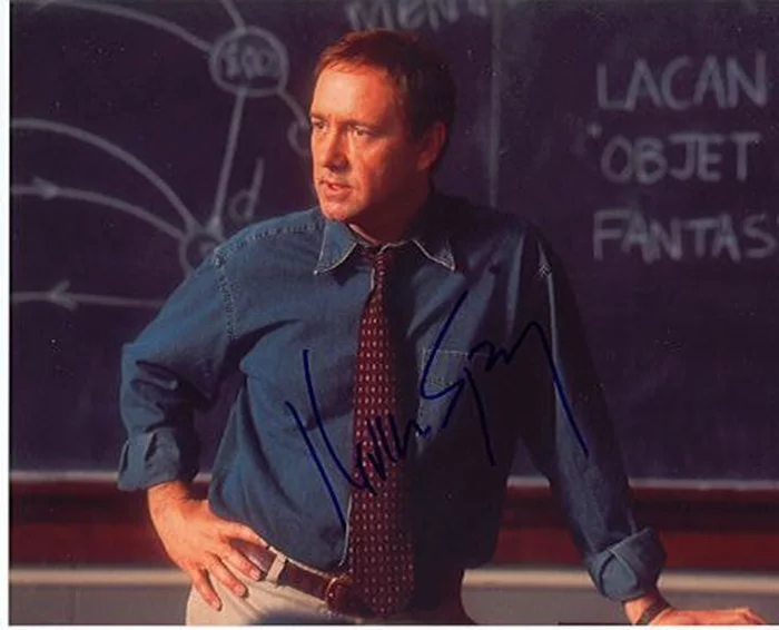 Kevin Spacey autograph