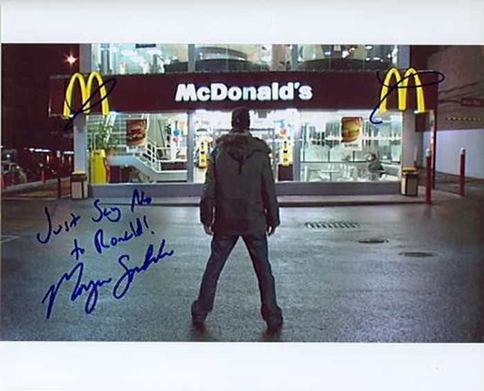 Morgan Spurlock autograph