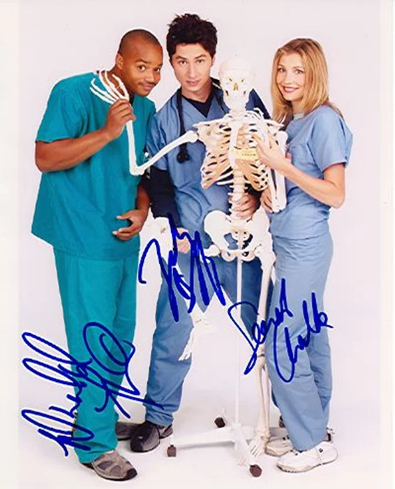 Scrubs autograph
