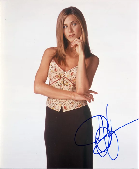 Jennifer Aniston autograph