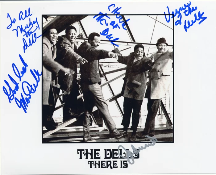 The Dells autograph