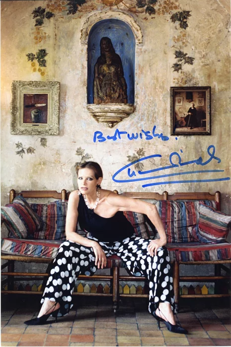 Claudia Cardinale autograph