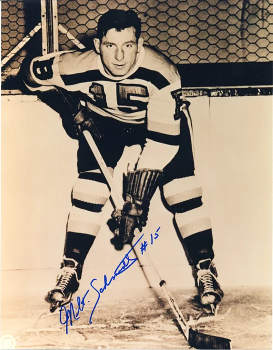 Milt Schmidt autograph