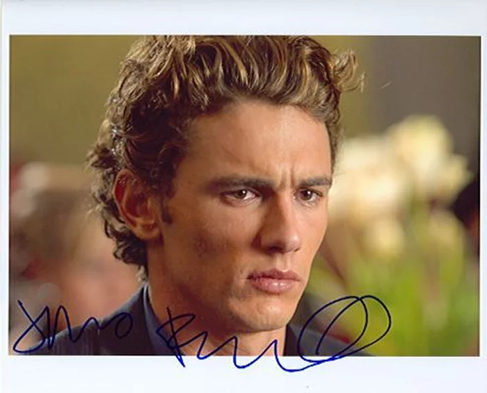 James Franco autograph