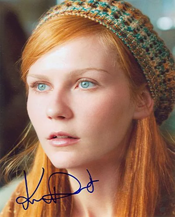Kirsten Dunst autograph