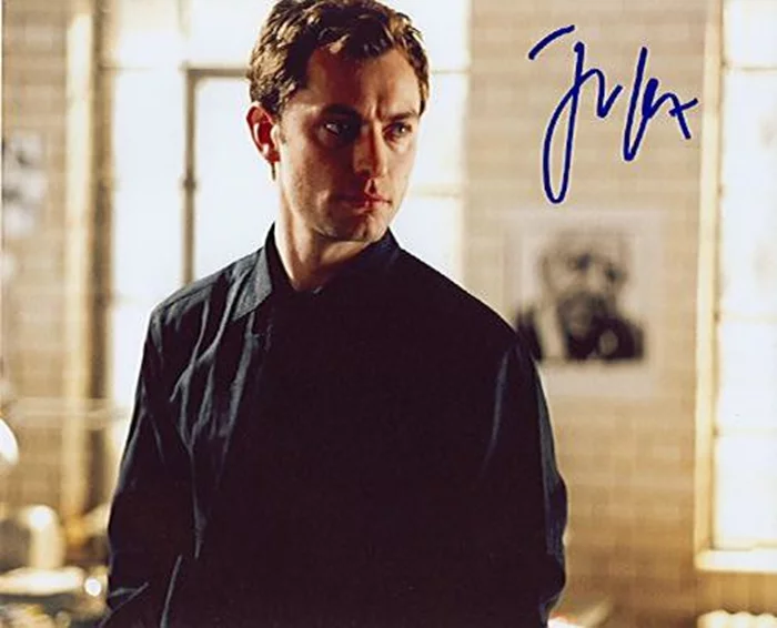 Jude Law autograph
