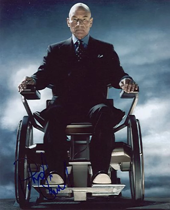 Patrick Stewart autograph