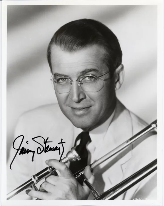 James Stewart autograph