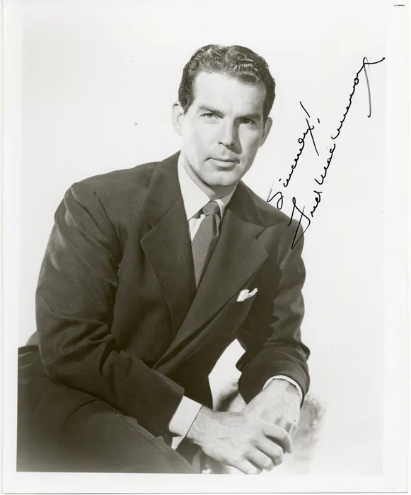 Fred MacMurray autograph