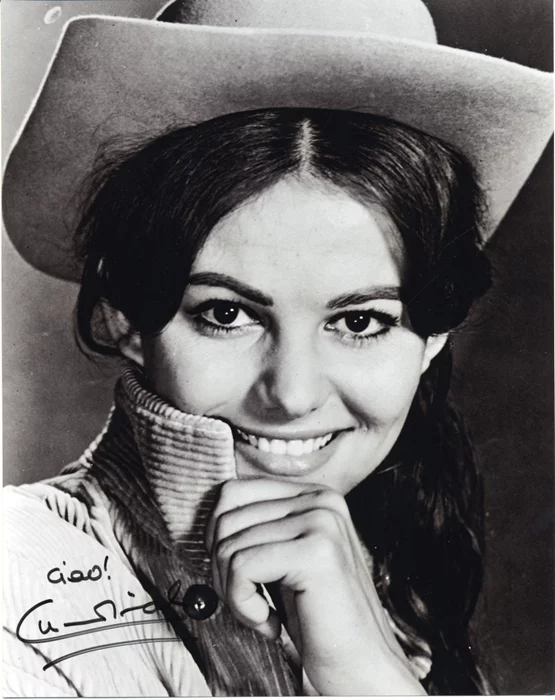 Claudia Cardinale autograph