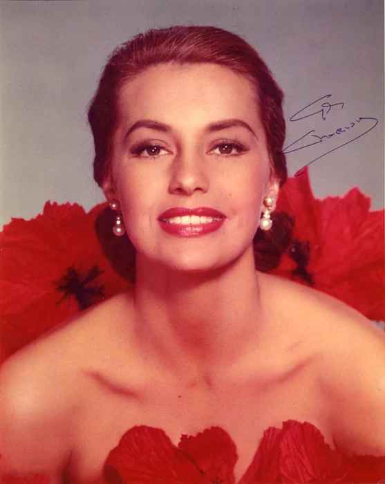 Cyd Charisse autograph