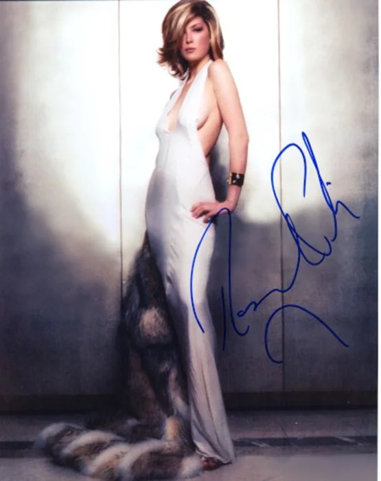Rosamund Pike autograph