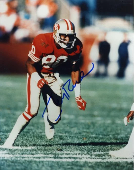 Jerry Rice autograph
