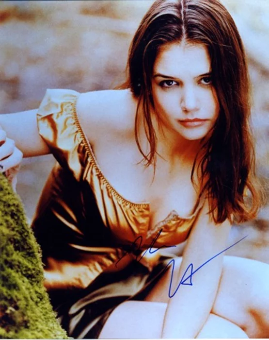 Katie Holmes autograph