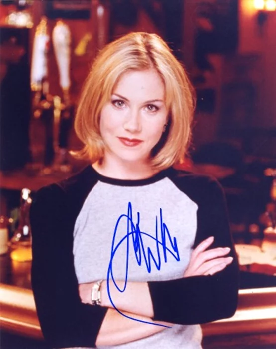 Christina Applegate autograph