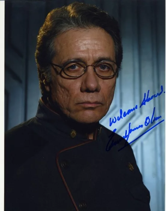 Edward James Olmos autograph