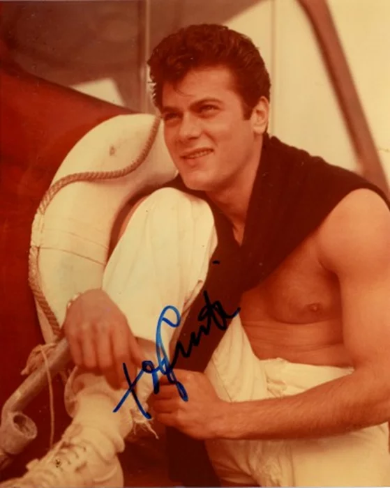 Tony Curtis autograph