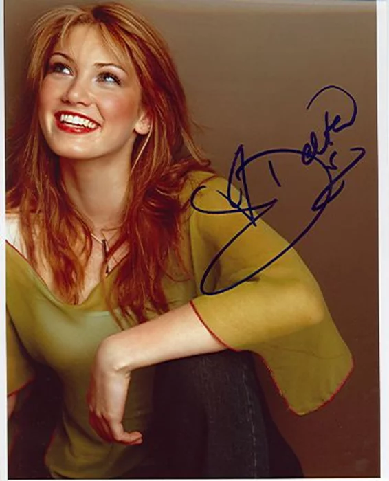 Delta Goodrem autograph