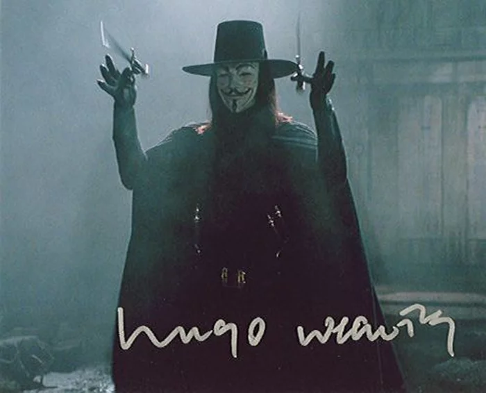 Hugo Weaving autograph