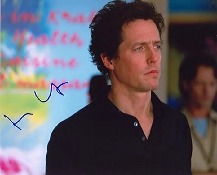 Hugh Grant autograph