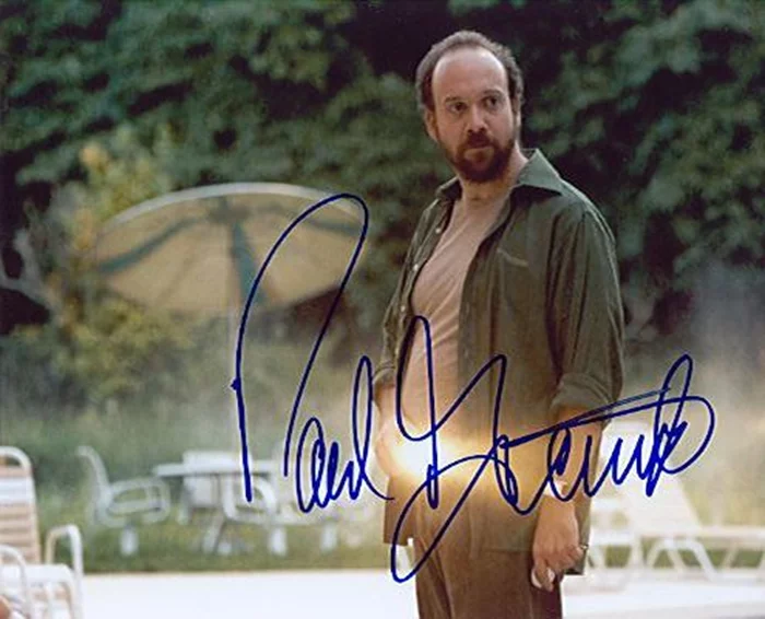 Paul Giamatti autograph
