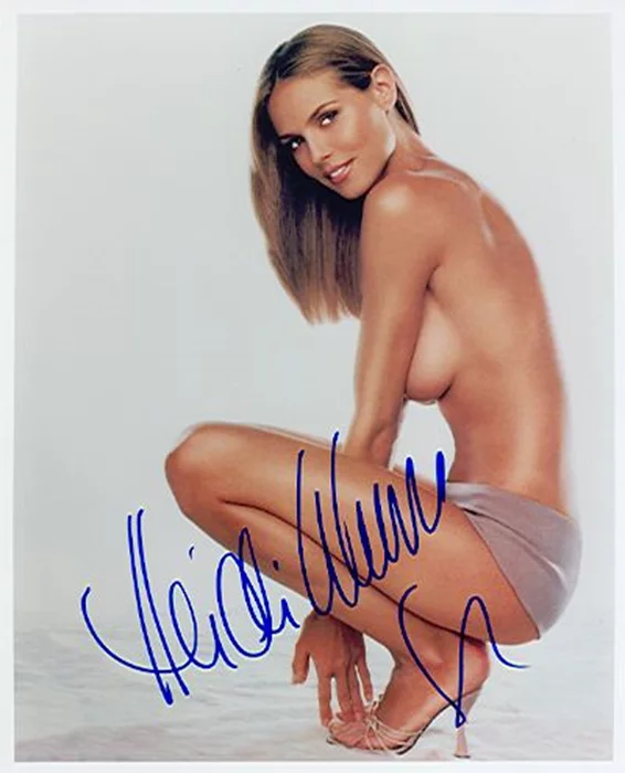 Heidi Klum autograph