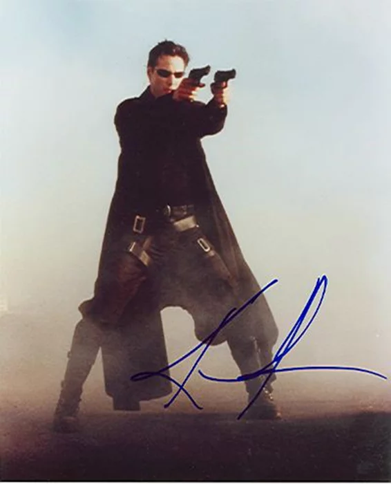 Keanu Reeves autograph